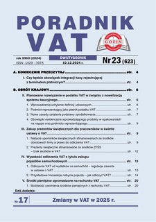 e-prasa: Poradnik VAT – 23/2024
