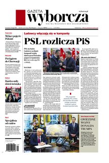 e-prasa: Gazeta Wyborcza - Warszawa – 117/2025