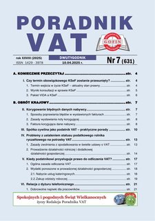 e-prasa: Poradnik VAT – 7/2025