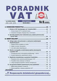 e-prasa: Poradnik VAT – 8/2025