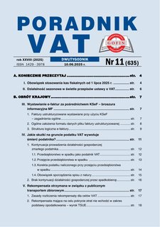 e-prasa: Poradnik VAT – 11/2025