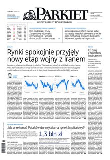 e-prasa: Parkiet – 118/2025