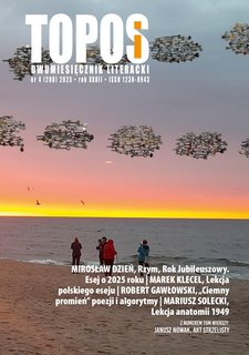 : Topos. Dwumiesięcznik literacki &ndash; 4/2025