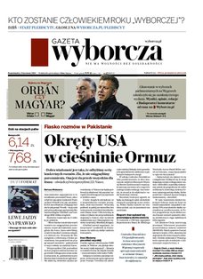 e-prasa: Gazeta Wyborcza - Warszawa &ndash; 85/2026