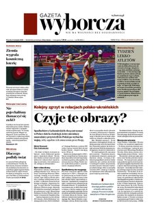 e-prasa: Gazeta Wyborcza - Warszawa &ndash; 186/2026