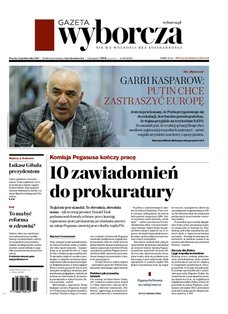 e-prasa: Gazeta Wyborcza - Warszawa &ndash; 239/2026