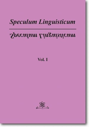 Speculum Linguisticum   Vol. 1 – ebook