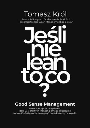 Jeśli nie lean to co? – ebook