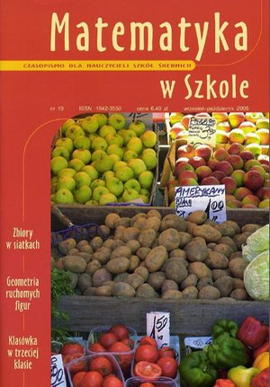 Matematyka w Szkole. Czasopismo dla nauczycieli szk&oacute;ł średnich. Nr 19 &ndash; ebook