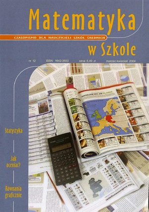 Matematyka w Szkole. Czasopismo dla nauczycieli szk&oacute;ł średnich. Nr 12 &ndash; ebook