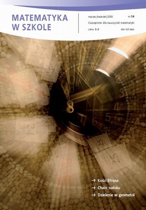 Matematyka w Szkole. Czasopismo dla nauczycieli. Nr 54 &ndash; ebook