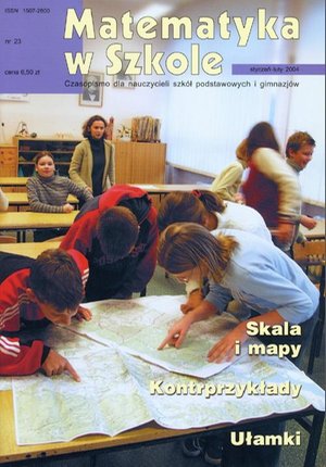 Matematyka w Szkole. Czasopismo dla nauczycieli szk&oacute;ł podstawowych i gimnazj&oacute;w. Nr 23 &ndash; ebook