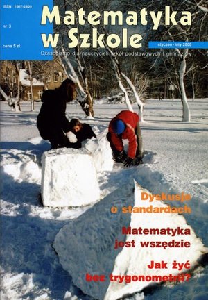 Matematyka w Szkole. Czasopismo dla nauczycieli szk&oacute;ł podstawowych i gimnazj&oacute;w. Nr 3 &ndash; ebook
