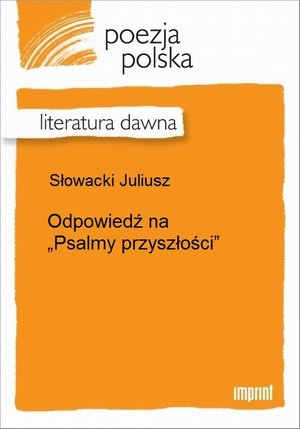 Odpowiedź na "Psalmy przyszłości" – ebook
