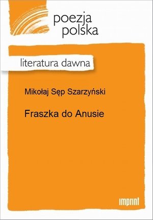 Fraszka do Anusie – ebook