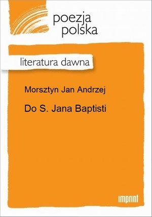 Do S. Jana Baptisti &ndash; ebook