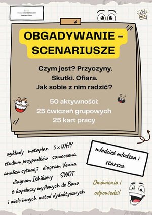 Obgadywanie - scenariusze. 50 aktywności: 25 ćwiczeń grupowych i 25 kart pracy dla młodzieży 10-18 lat – ebook