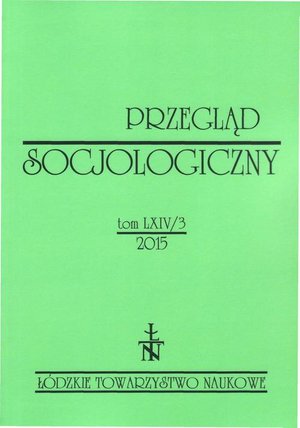 Przegląd Socjologiczny t. 64 z. 3/2015 – ebook