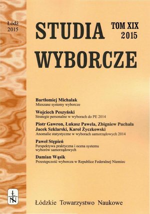 Studia Wyborcze t. 19 – ebook
