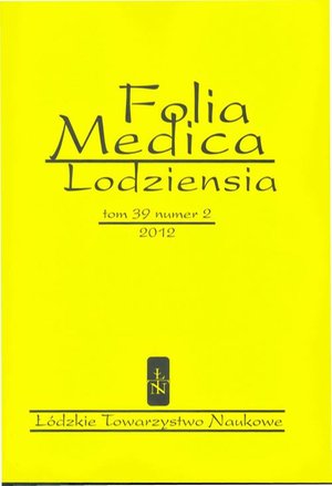 Folia Medica Lodziensia t. 39 z. 2/2012 &ndash; ebook