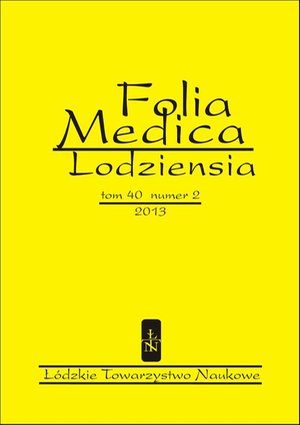 Folia Medica Lodziensia t. 40 z. 2/2013 – ebook