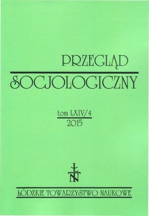 Przegląd Socjologiczny t. 64 z. 4/2015 – ebook