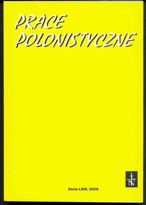 Prace Polonistyczne t. 63/2008 – ebook