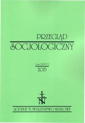 Przegląd Socjologiczny t. 64 z. 2/2015 – ebook