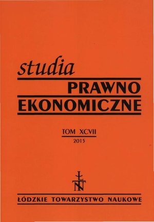 Studia Prawno-Ekonomiczne t. 97/2015 – ebook