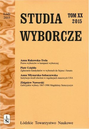 Studia Wyborcze t. 20 – ebook