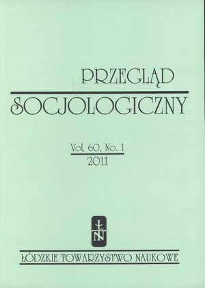 Przegląd Socjologiczny t. 60 z. 1/2011 – ebook