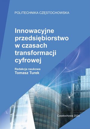 Innowacyjne przedsiębiorstwo w czasach transformacji cyfrowej – ebook