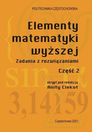 Elementy matematyki wyższej. Cześć 2 &ndash; ebook