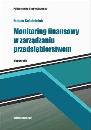 Monitoring finansowy w zarządzaniu przedsiębiorstwem – ebook