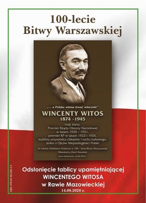 100-lat Bitwy Warszawskiej. Odsłonięcie tablicy Wincentego Witosa w Rawie Mazowieckiej – ebook