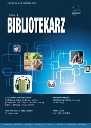 Bibliotekarz 5/2016 – ebook