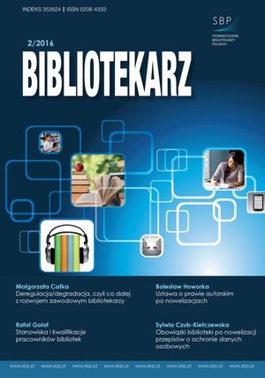 Bibliotekarz 2/2016 – ebook