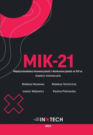 MIK-21 Międzynarodowa Innowacyjność i Konkurencyjność w XXI w. Aspekty Innowacyjne – ebook