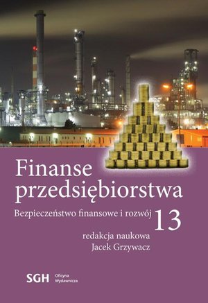 FINANSE PRZEDSIĘBIORSTWA 13. Bezpieczeństwo finansowe i rozwój – ebook