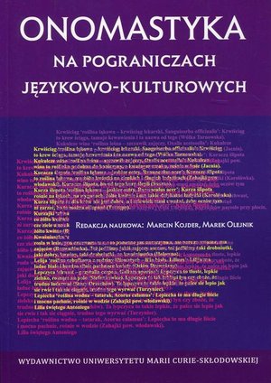Onomastyka na pograniczach językowo-kulturowych – ebook
