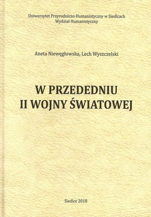 W przededniu II wojny światowej – ebook