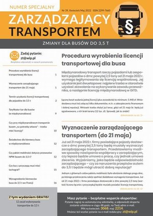 ZMIANY DLA BUSÓW DO 3,5 T – ebook