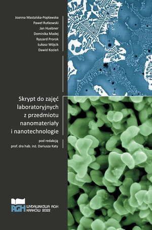 Skrypt do zajęć laboratoryjnych z przedmiotu nanomateriały i nanotechnologie – ebook