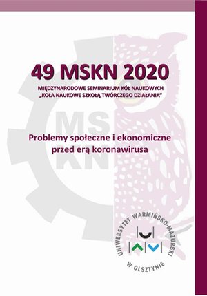 Problemy społeczne i ekonomiczne przed erą koronawirusa – ebook