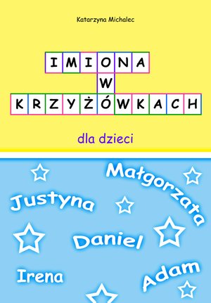 Imiona w krzyżowkach dla dzieci – ebook