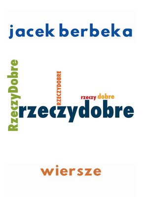 Rzeczy dobre &ndash; ebook