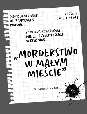 Morderstwo w małym mieście – ebook