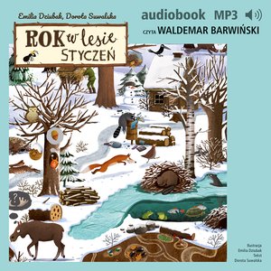 Rok w lesie. Styczeń – audiobook