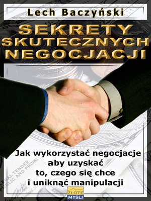 Sekrety skutecznych negocjacji – ebook