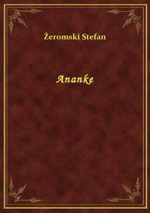 Ananke &ndash; ebook